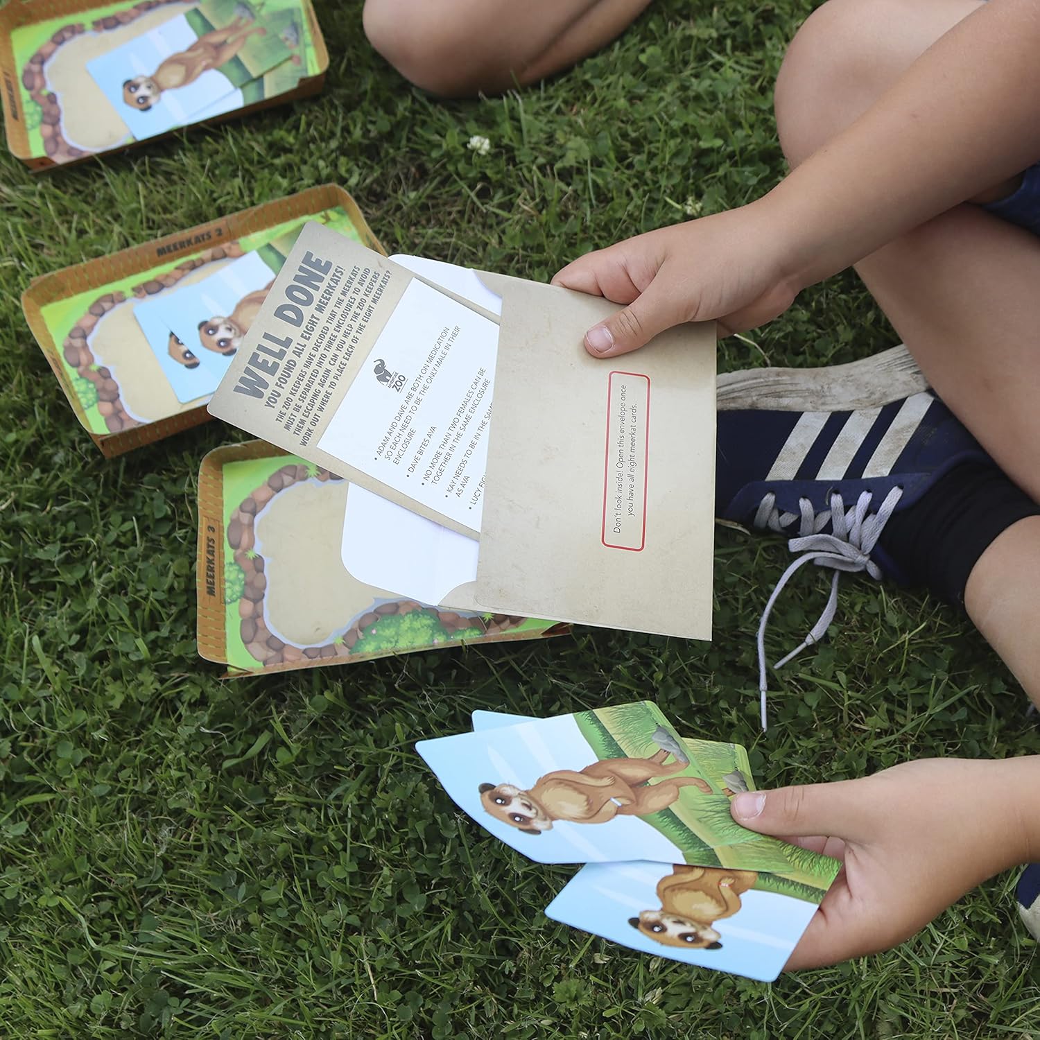 Trapped The Zoo Escape Room Game Pack TZ001 8