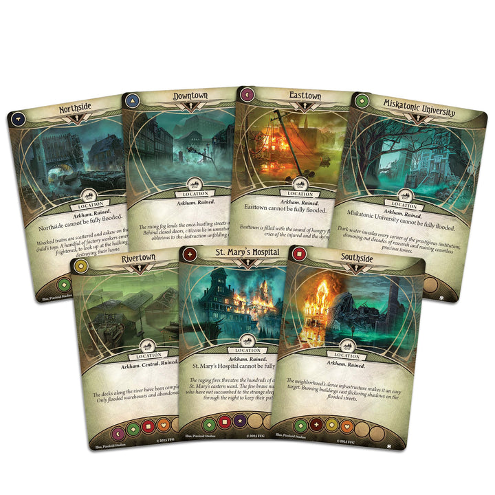Fantasy Flight Games Arkham Horror: The Drowned City Campaign Expansion (AHC84EN)