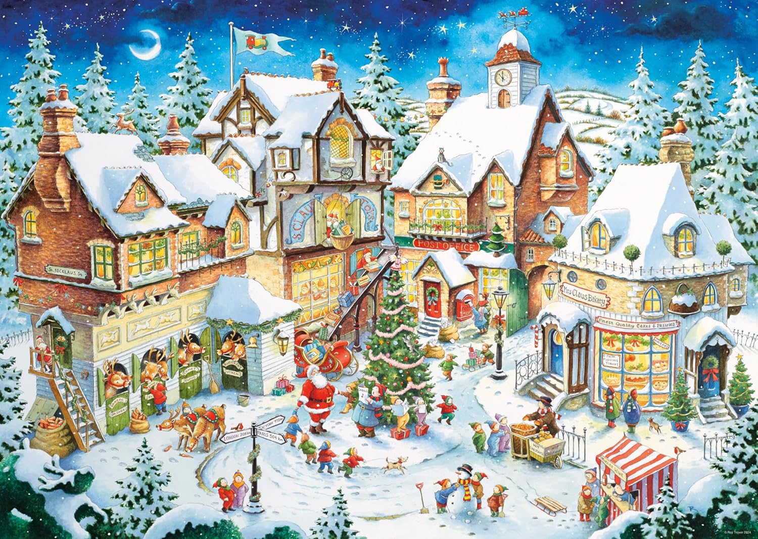 Ravensburger 1000-Piece Christmas Puzzle - 50th Anniversary Edition