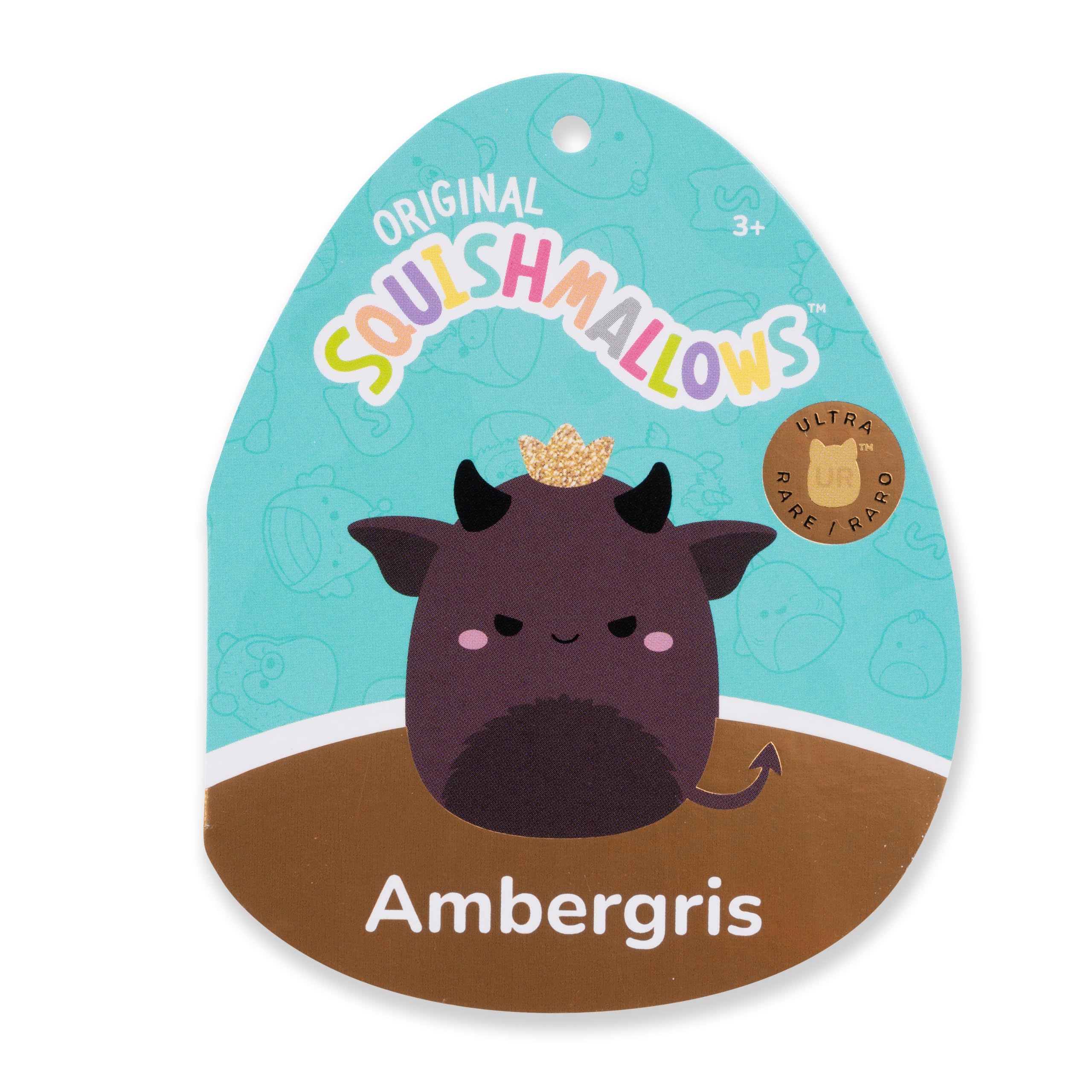 Squishmallows Original Ambergris - Burgundy Goblin King 16-Inch Plush 9