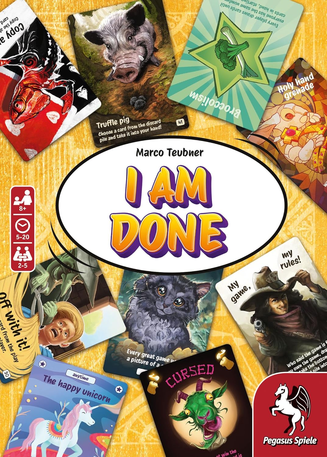 Pegasus Spiele I am Done Card Game 4