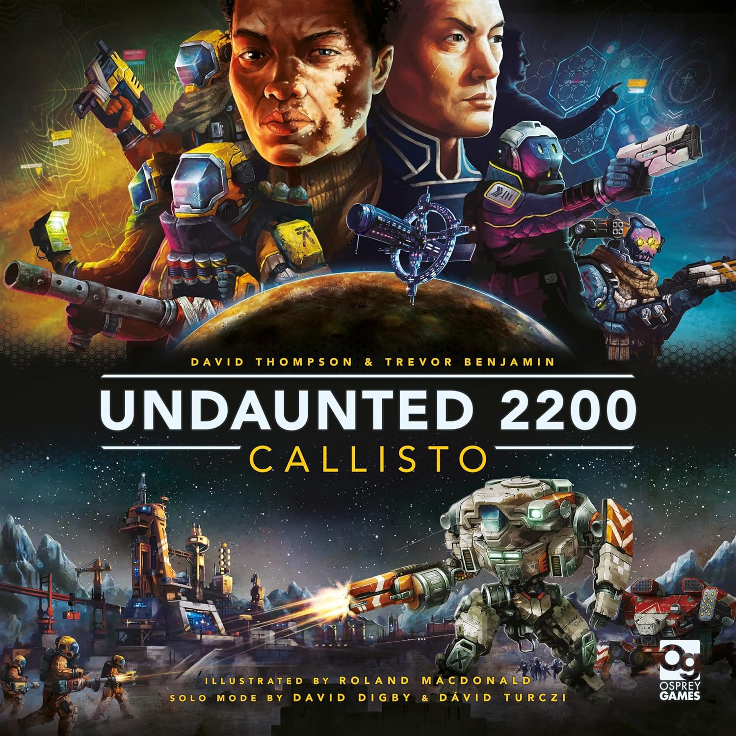 Undaunted: Callisto Sci-Fi Board Game