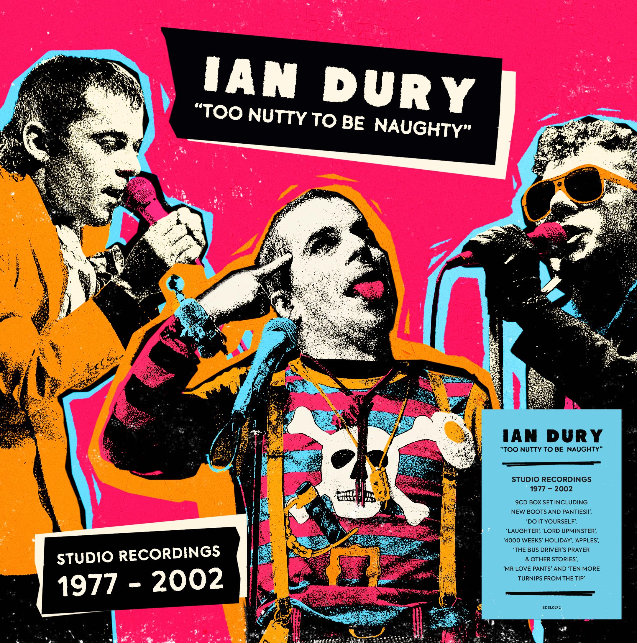 Ian Dury - Too Nutty To Be Naughty: Studio Recordings 1977-2002 [9CD Box set]