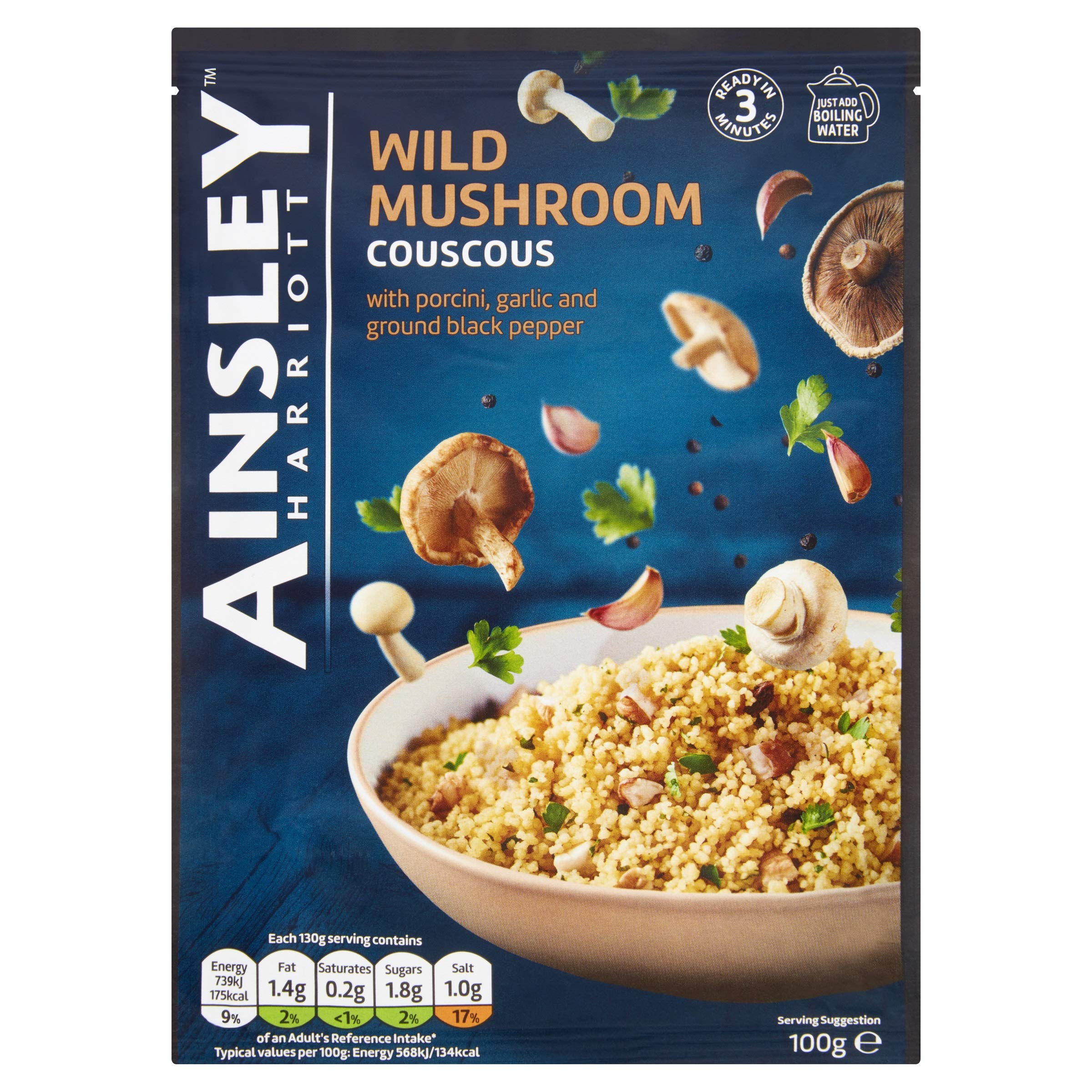 Ainsley Harriott Wild Mushroom Couscous - 100g Pack of 12