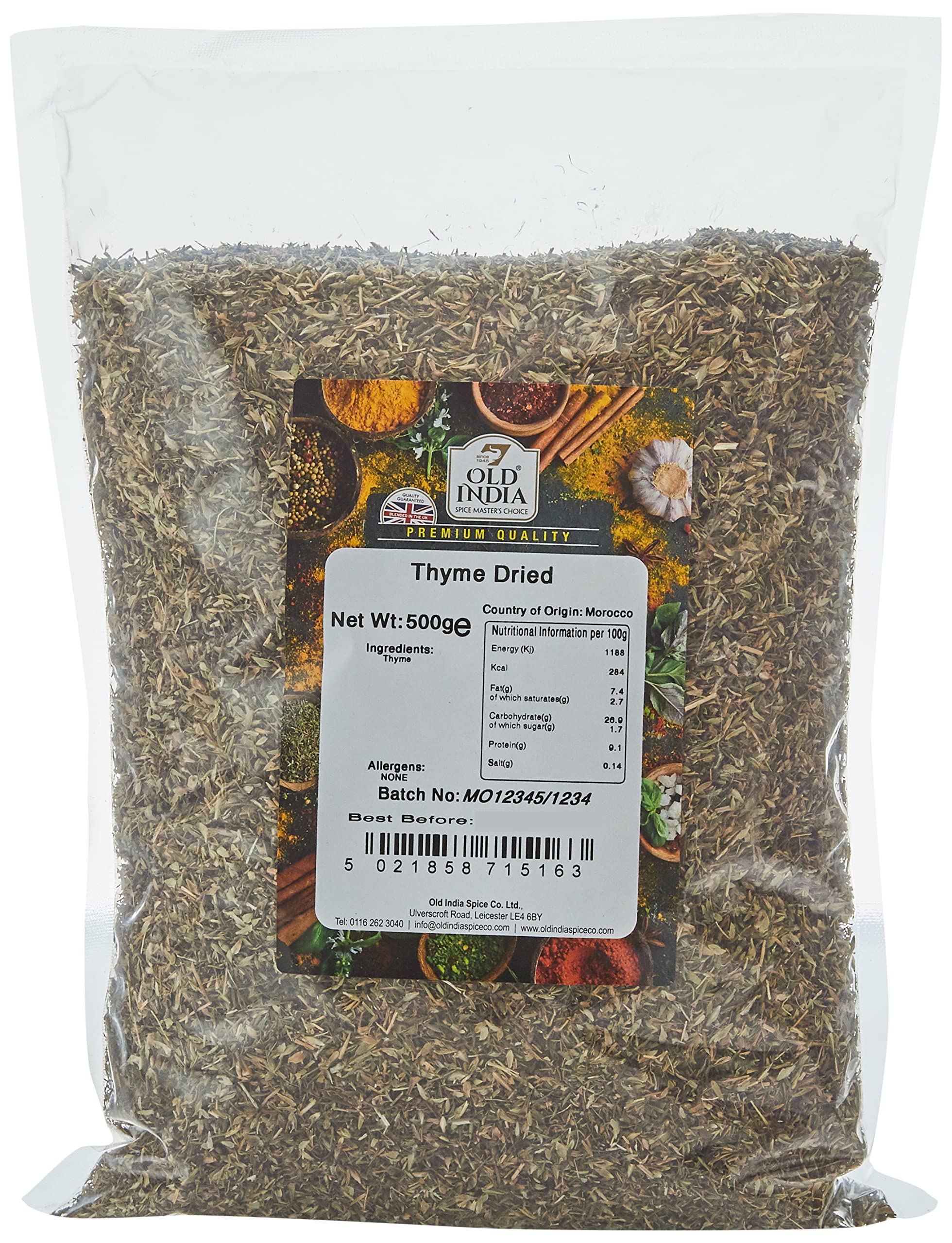 Old India Thyme 500 g Whole Herb
