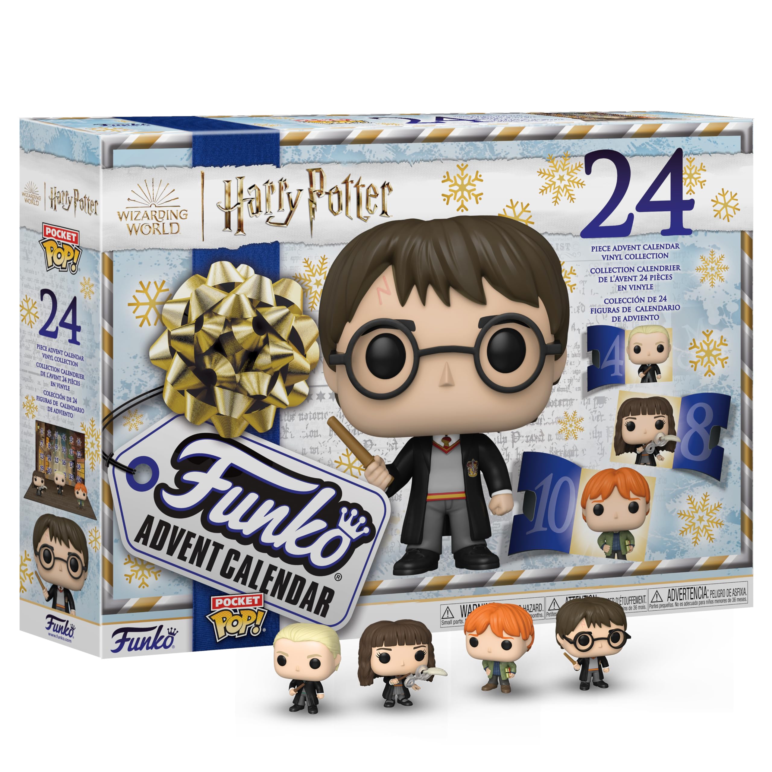 Funko Pocket Pop! Harry Potter - Rubeus Hagrid Advent Calendar - 24 Days of Surprise Collectible Mini Figures