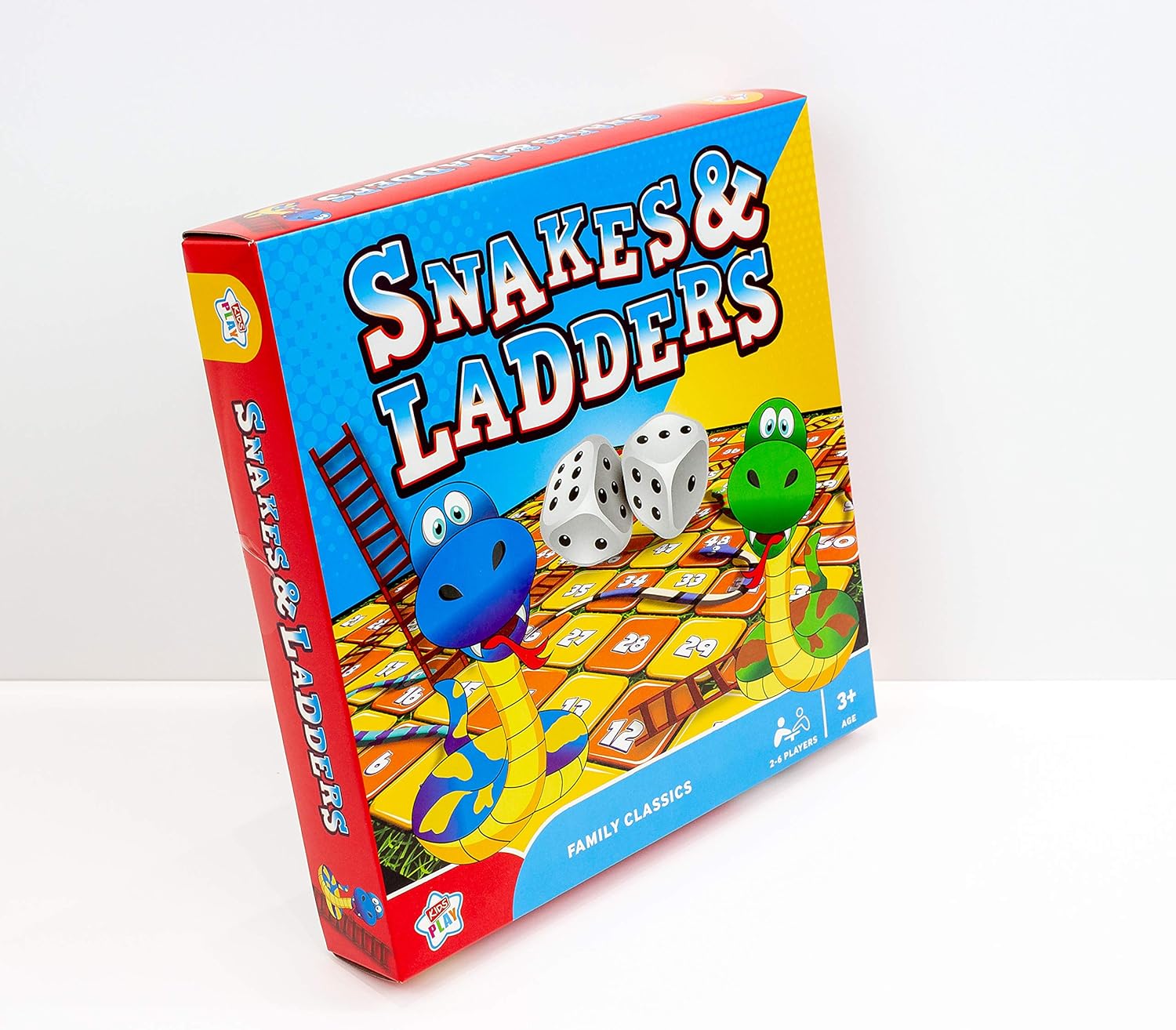 Kids Play - Activity Snake & Ladders Game - Traditional Family Board Games Idea 7