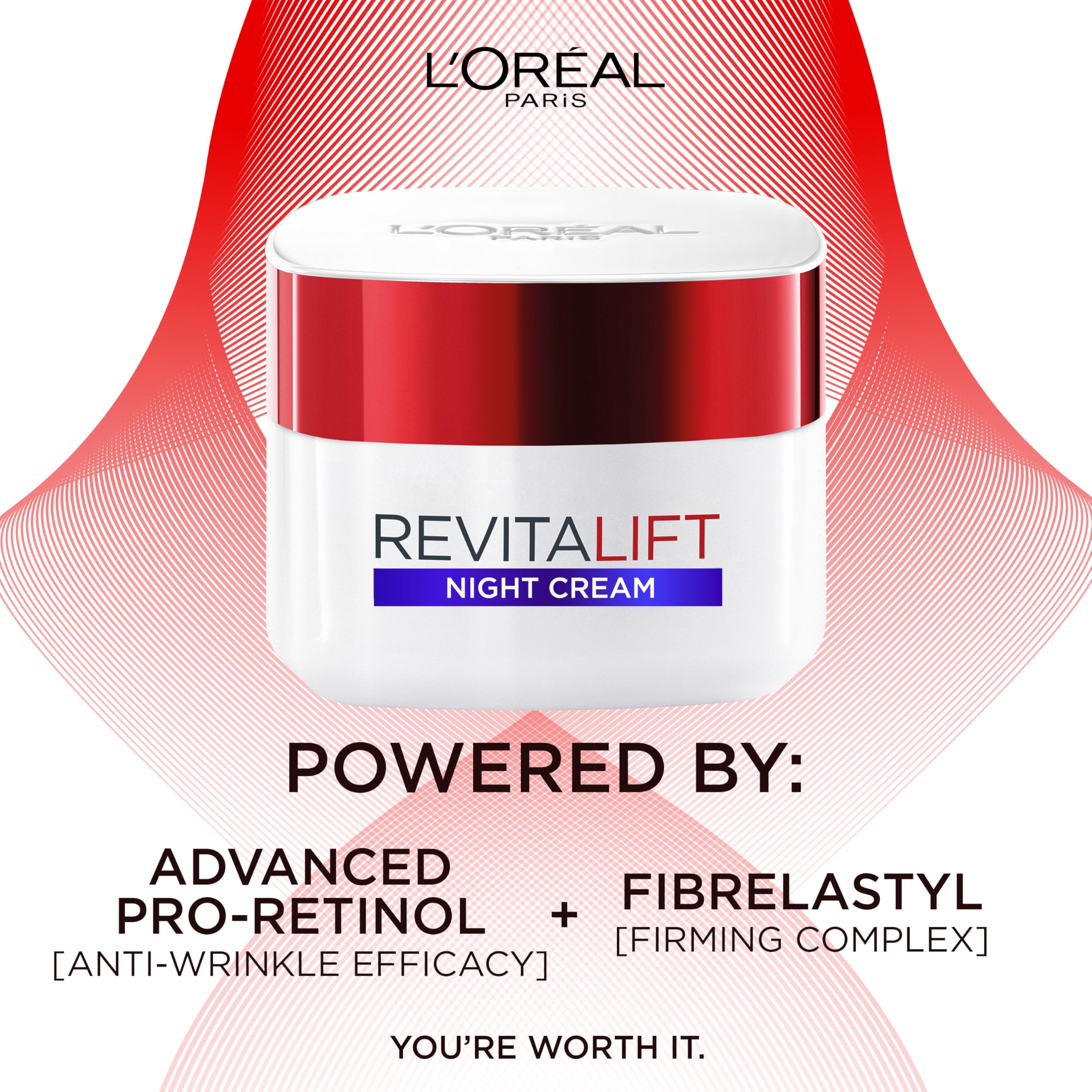 L'Oréal Paris Revitalift Anti-Wrinkle + Firming Pro Retinol Night Cream (50 ml) 12