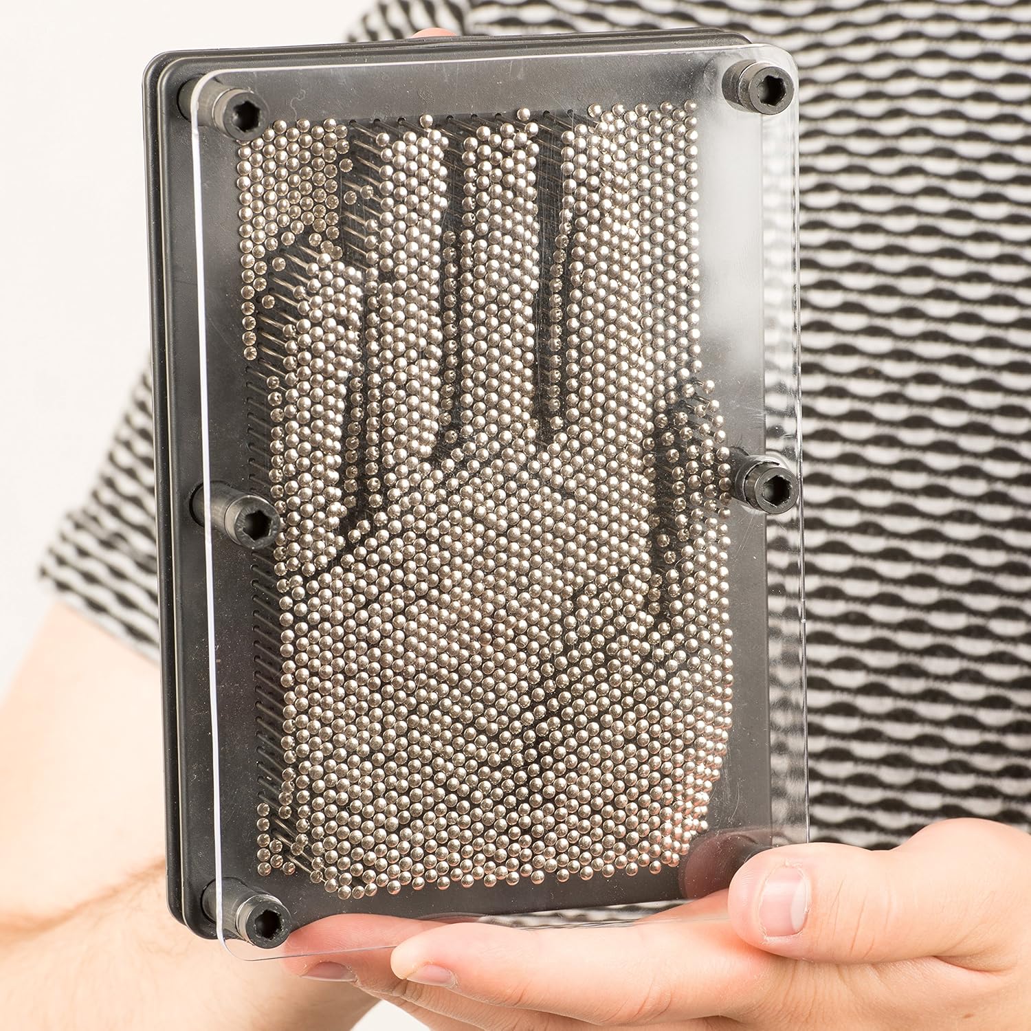 Pin Art - 3D Sculpture Toy with Metal Pins for Creative Impressions 4