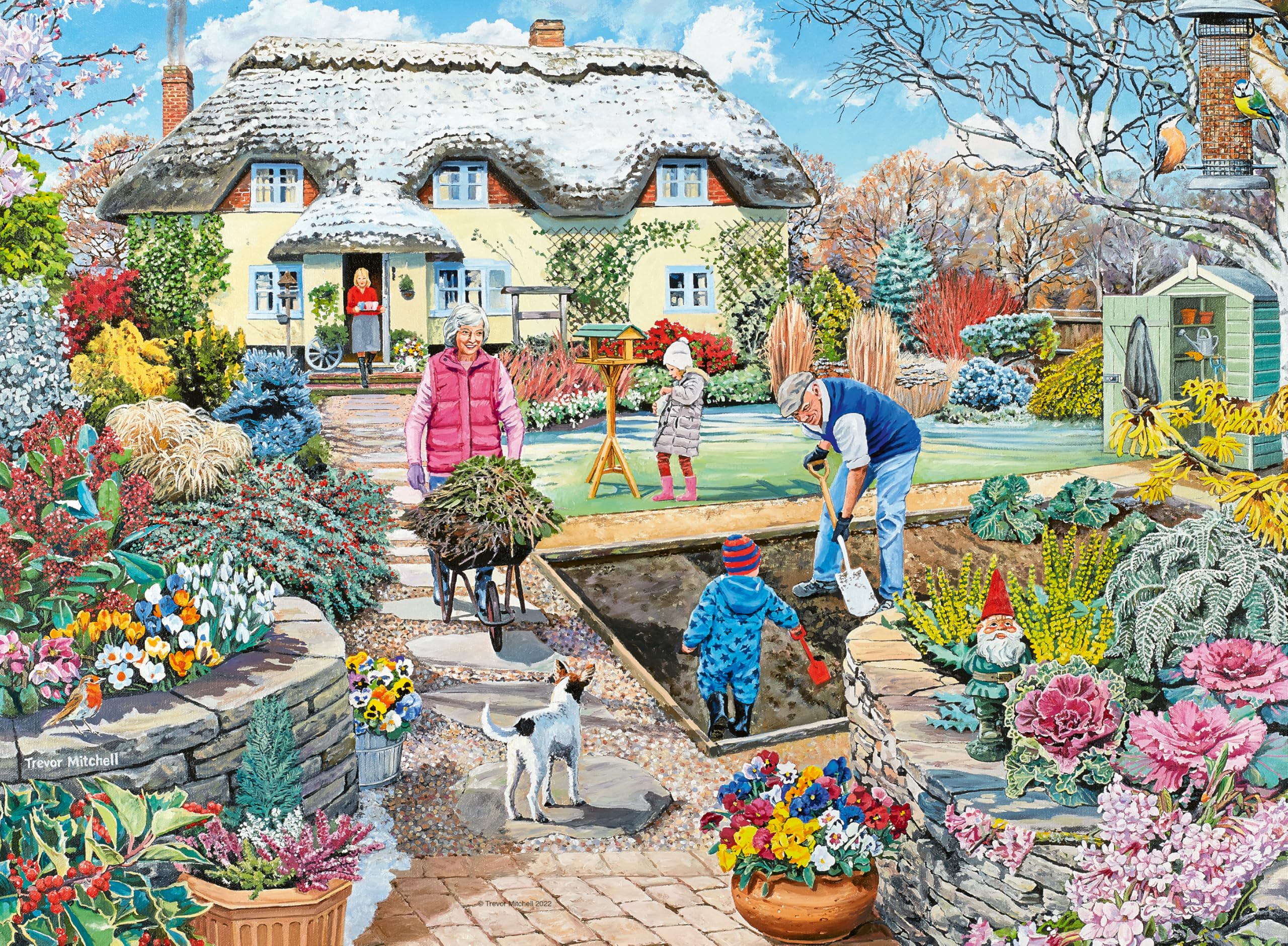 Ravensburger Grandad's Garden Jigsaw Puzzle - 500 Pieces | Premium Quality | 49x36cm 1