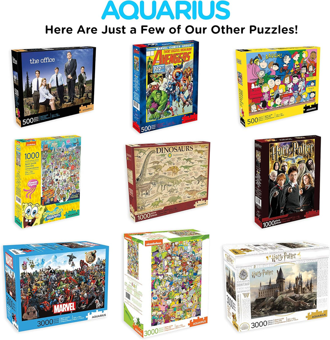 AQUARIUS Harry Potter Character Collage 1000-Piece Jigsaw Puzzle - Premium Collectible Puzzle for Ages 3+