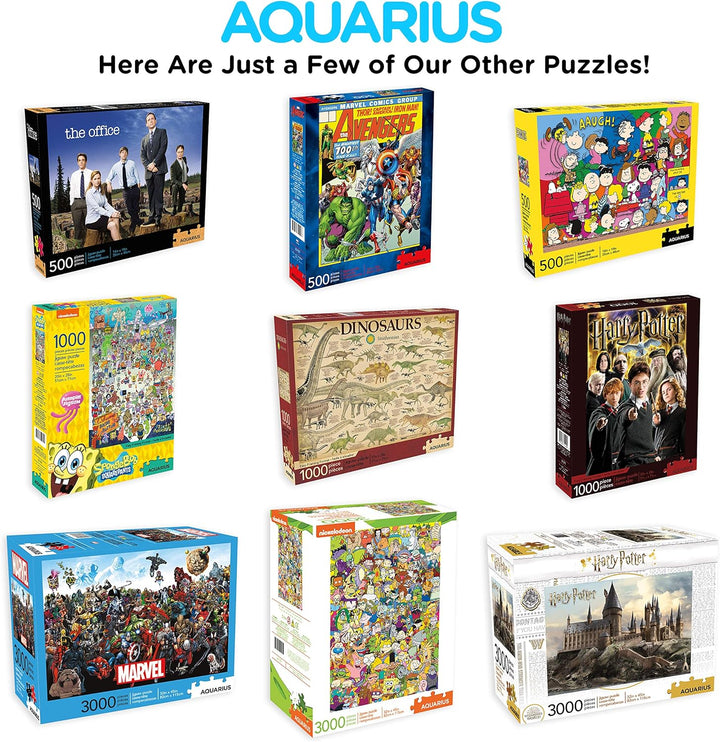 AQUARIUS Harry Potter Character Collage 1000-Piece Jigsaw Puzzle - Premium Collectible Puzzle for Ages 3+