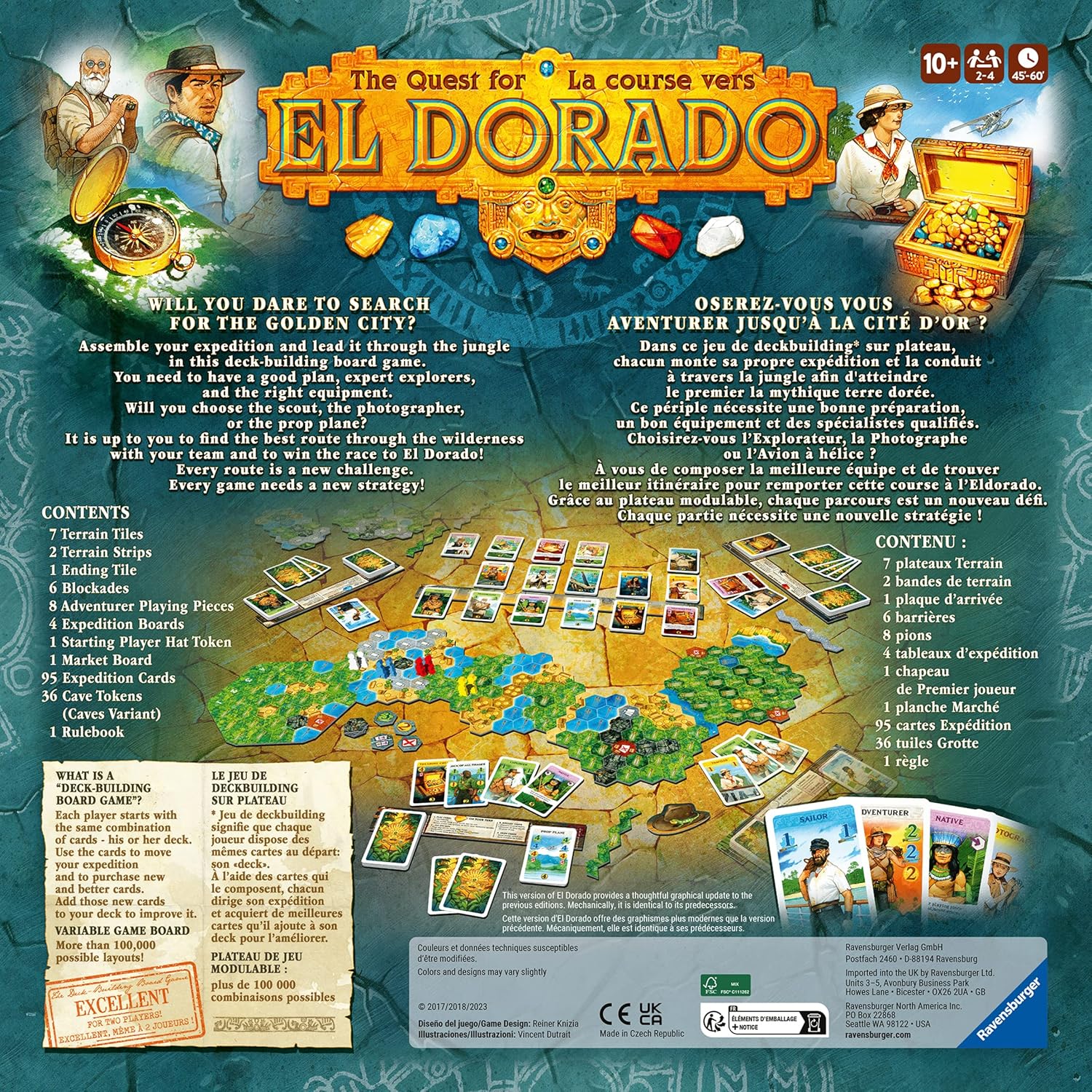 Ravensburger The Quest for El Dorado Strategy Board Game 4