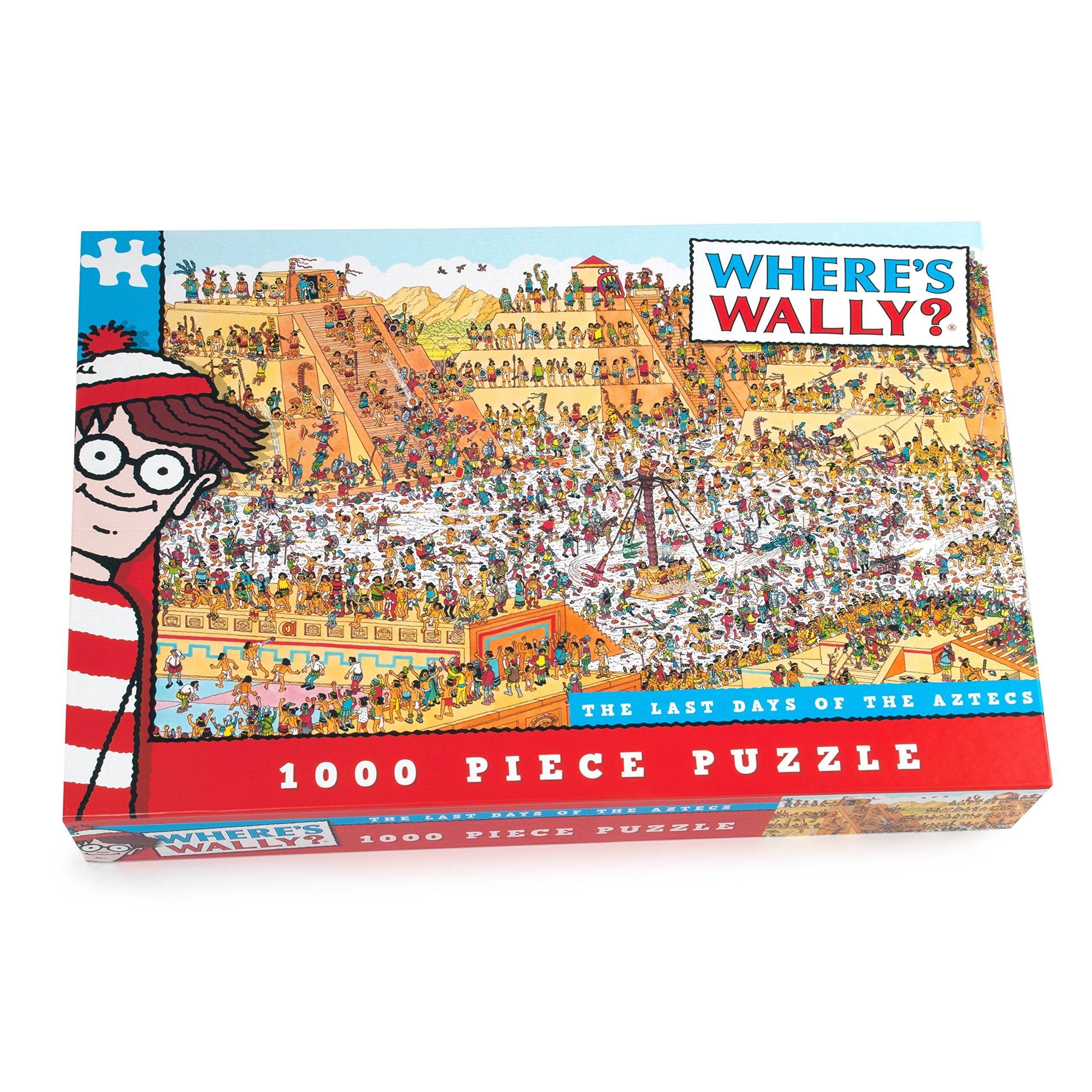 Paul Lamond Where’s Wally The Last Day of The Aztecs 1000-Piece Jigsaw Puzzle