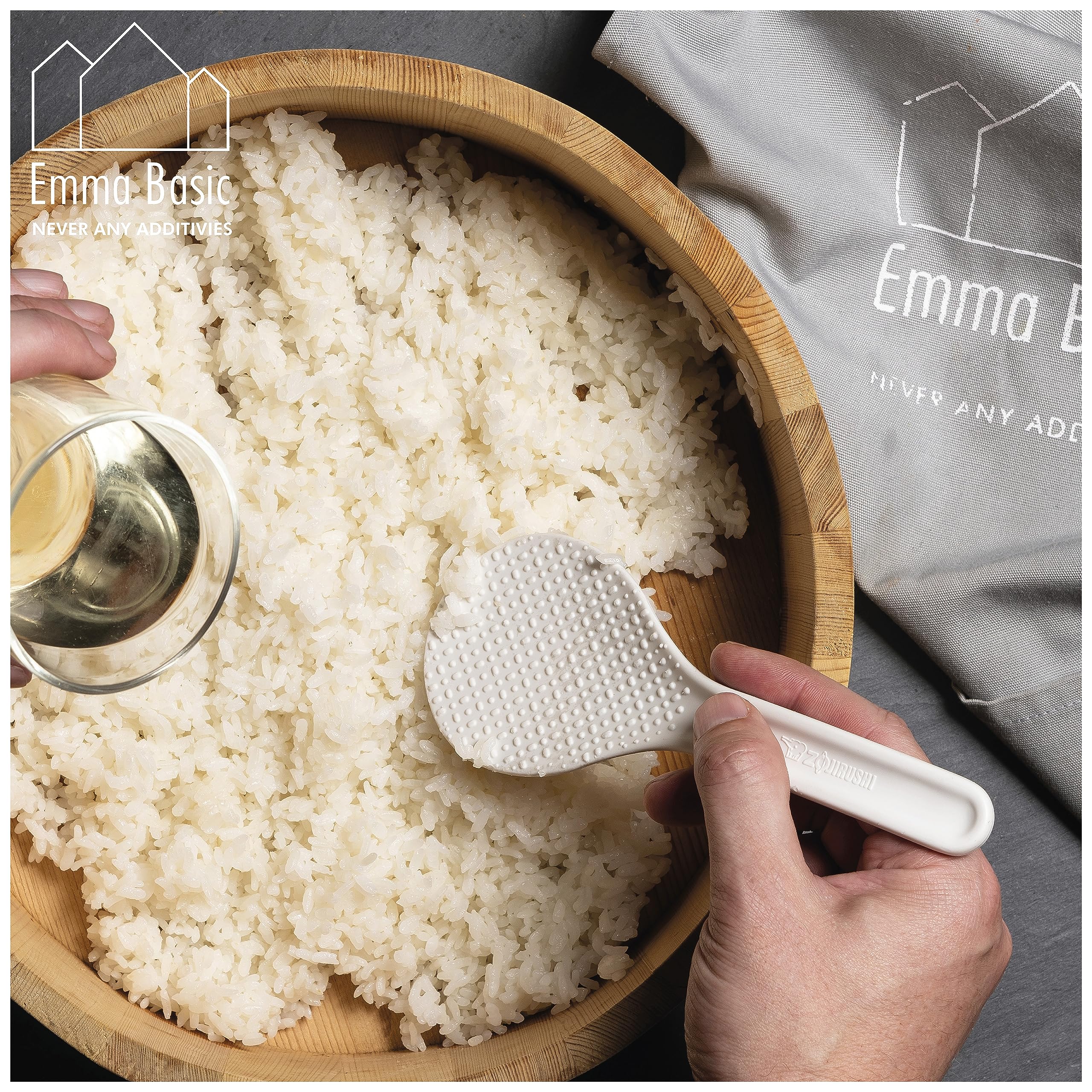 Emma Basic Sushi Vinegar 1000 ml - Gluten Free, No Sulphite, All Natural Sushi Seasoning for Rice, Pickling & Marinades 3