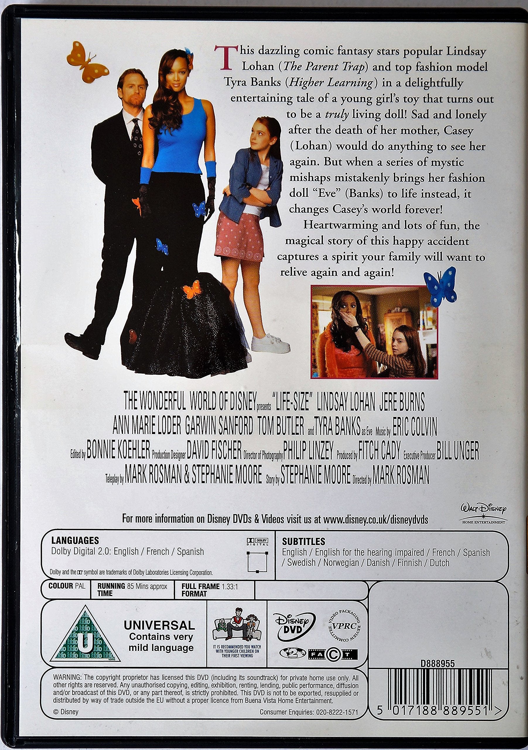 Life Size (2000) - DVD