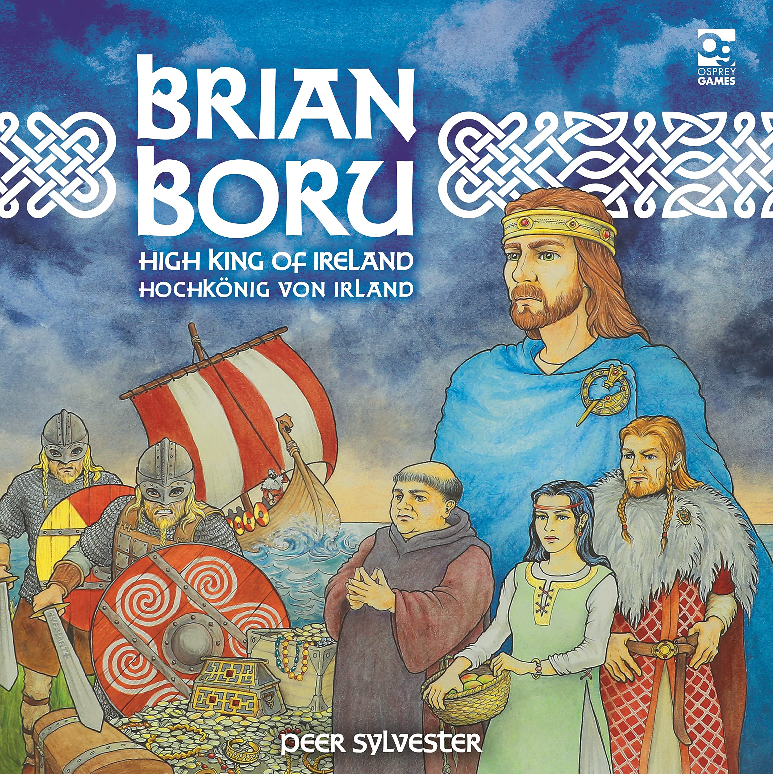 Osprey Games Brian Boru: High King of Ireland Board Game