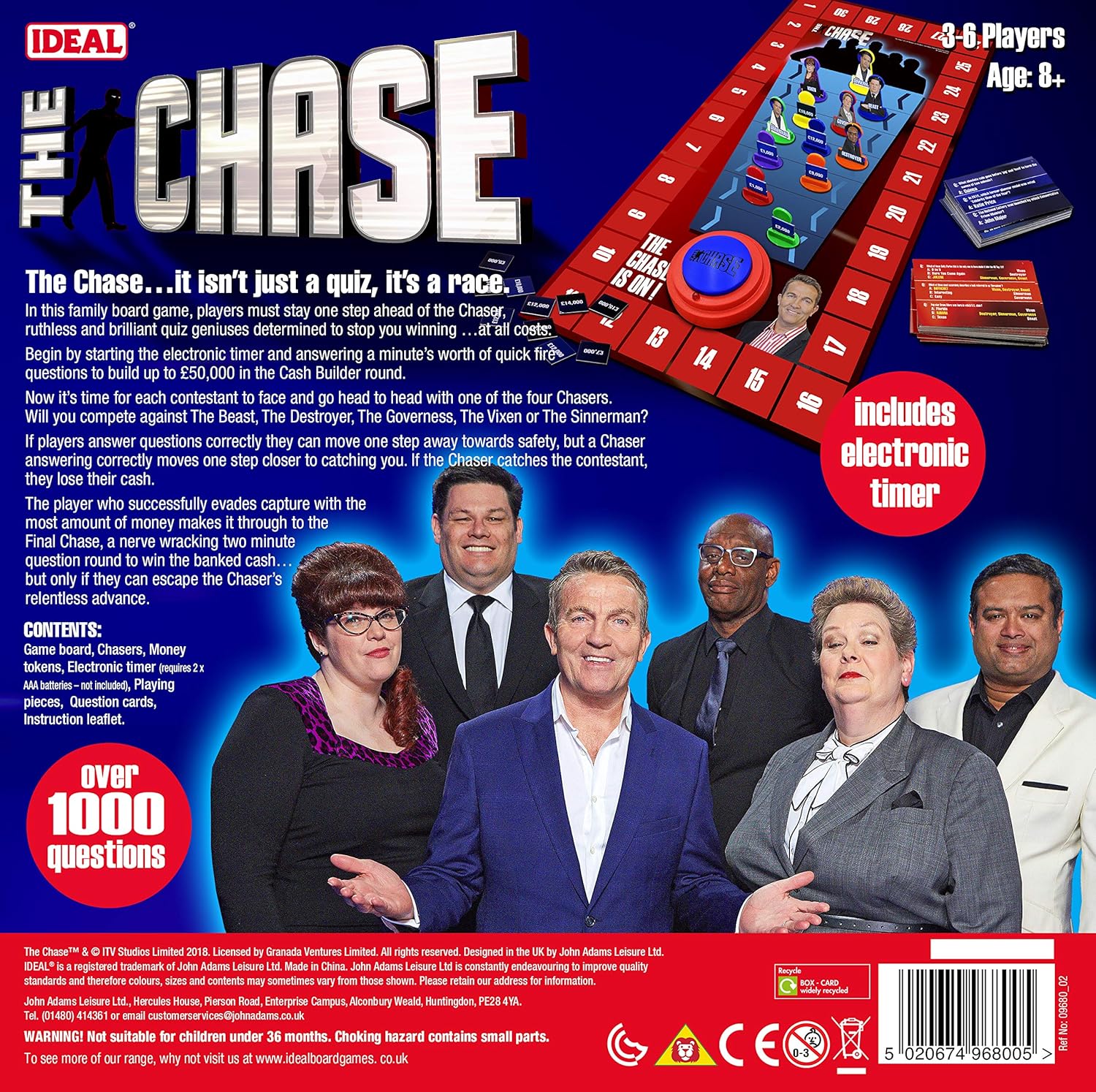 John Adams The Chase TV Show Game 6