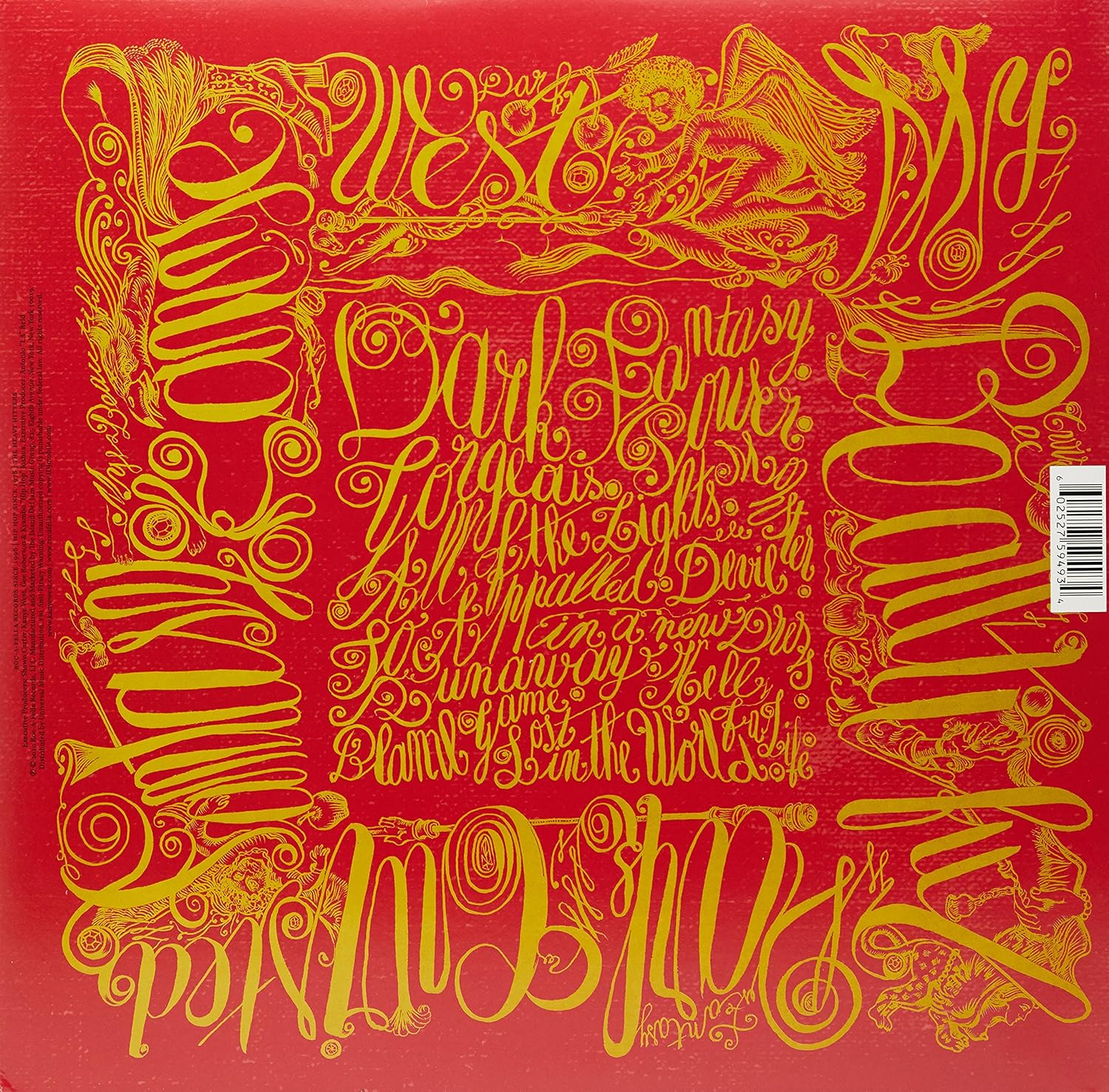 Kanye West - My Beautiful Dark Twisted Fantasy VINYL