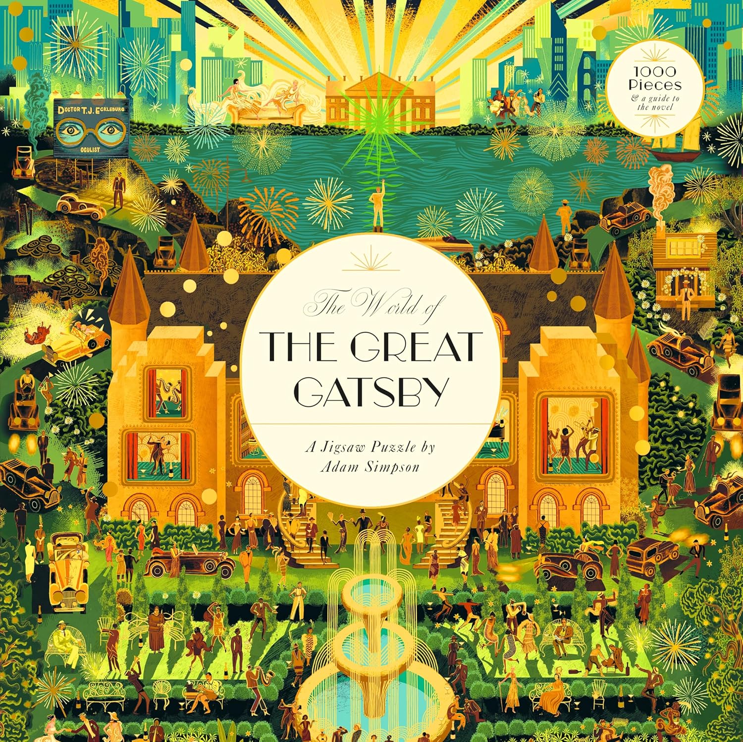 The World of the Great Gatsby Puzzle - 1000 Piece Jigsaw 1