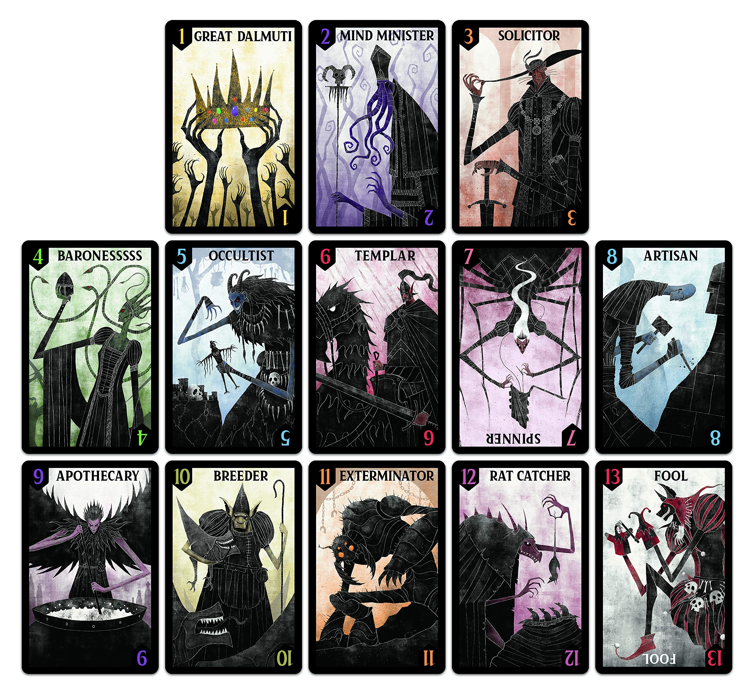 Dungeons & Dragons The Great Dalmuti Card Game 5