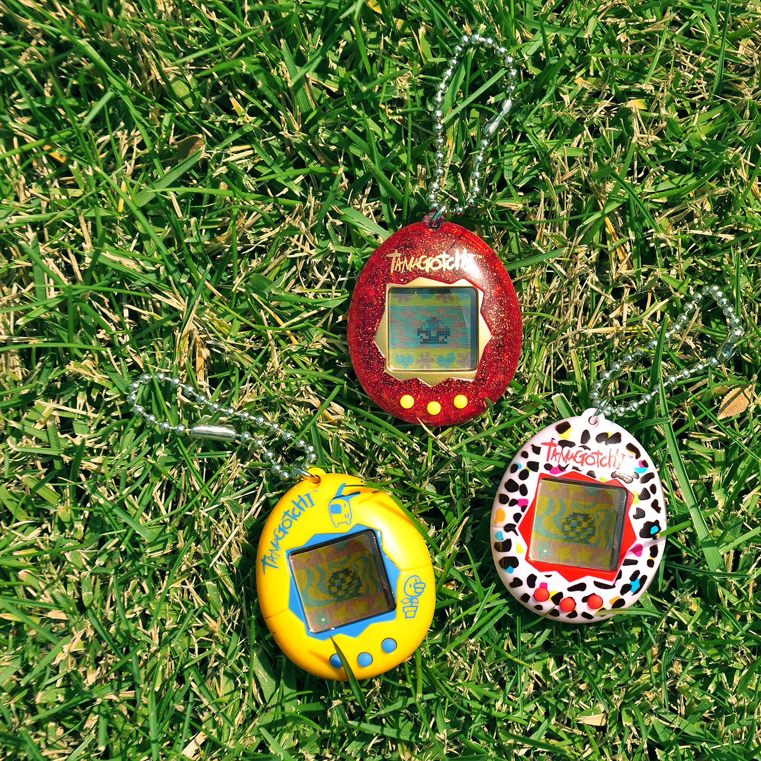 Bandai Tamagotchi Original Red Glitter Shell - Retro Virtual Pet Toy for Kids 8+ 13