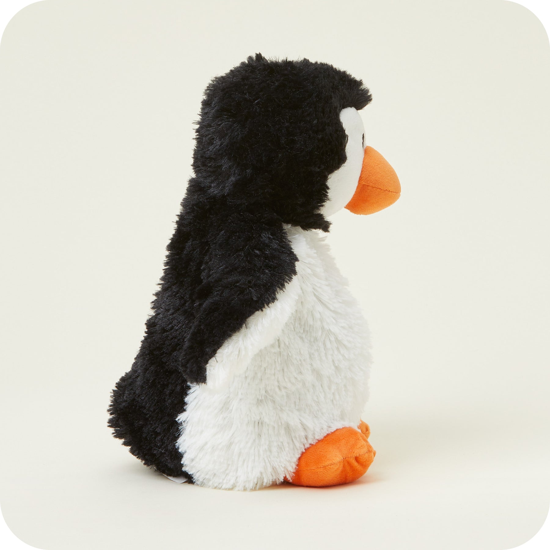 Warmies Black and White Penguin Heatable Plush Toy 5