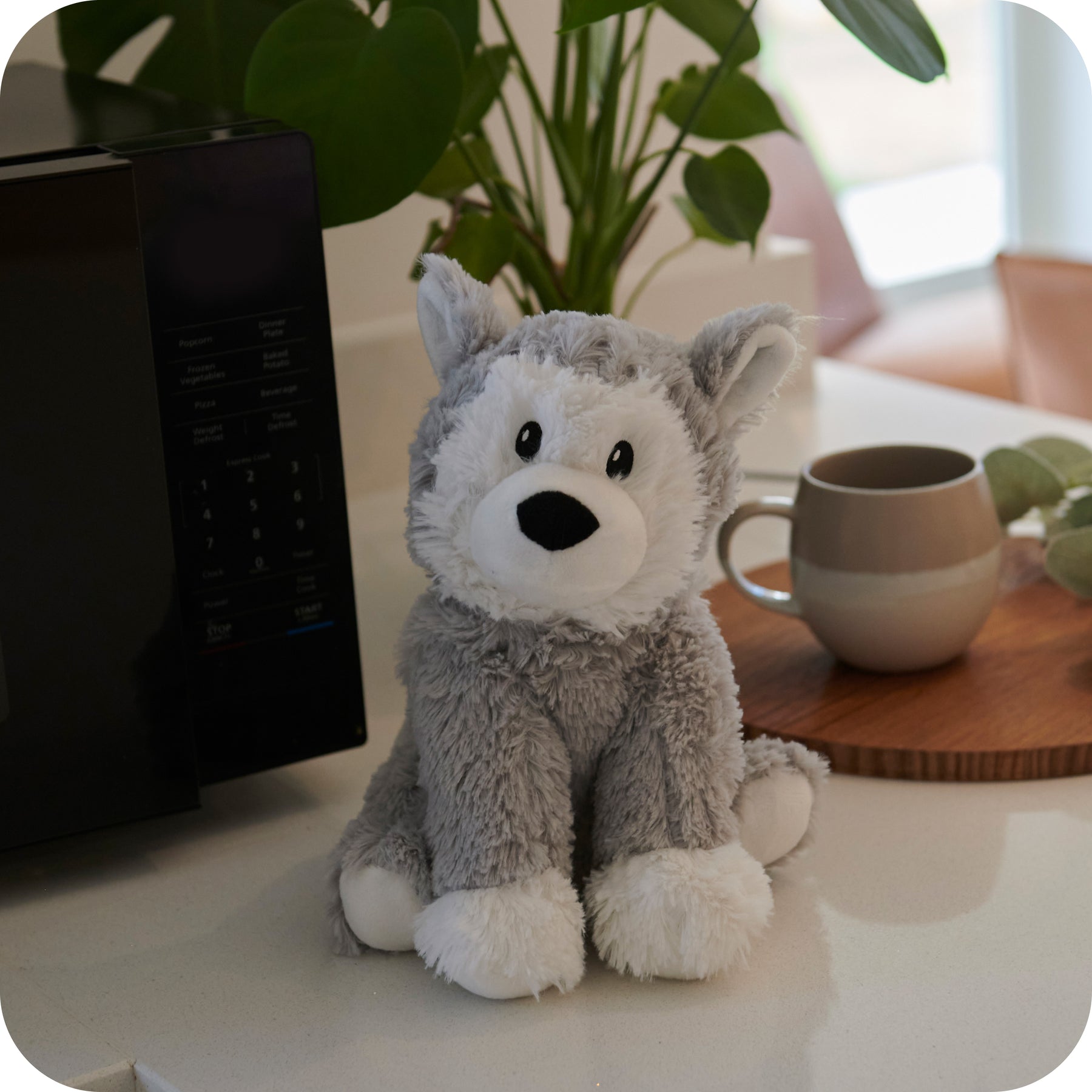 Warmies Husky 13" Heatable Plush Toy with French Lavender Scent 9