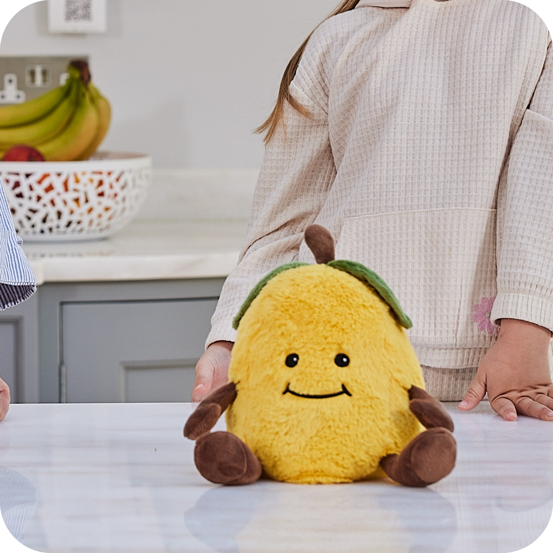 Warmies - Lemon Microwavable Plush Toy with French Lavender Scent 9