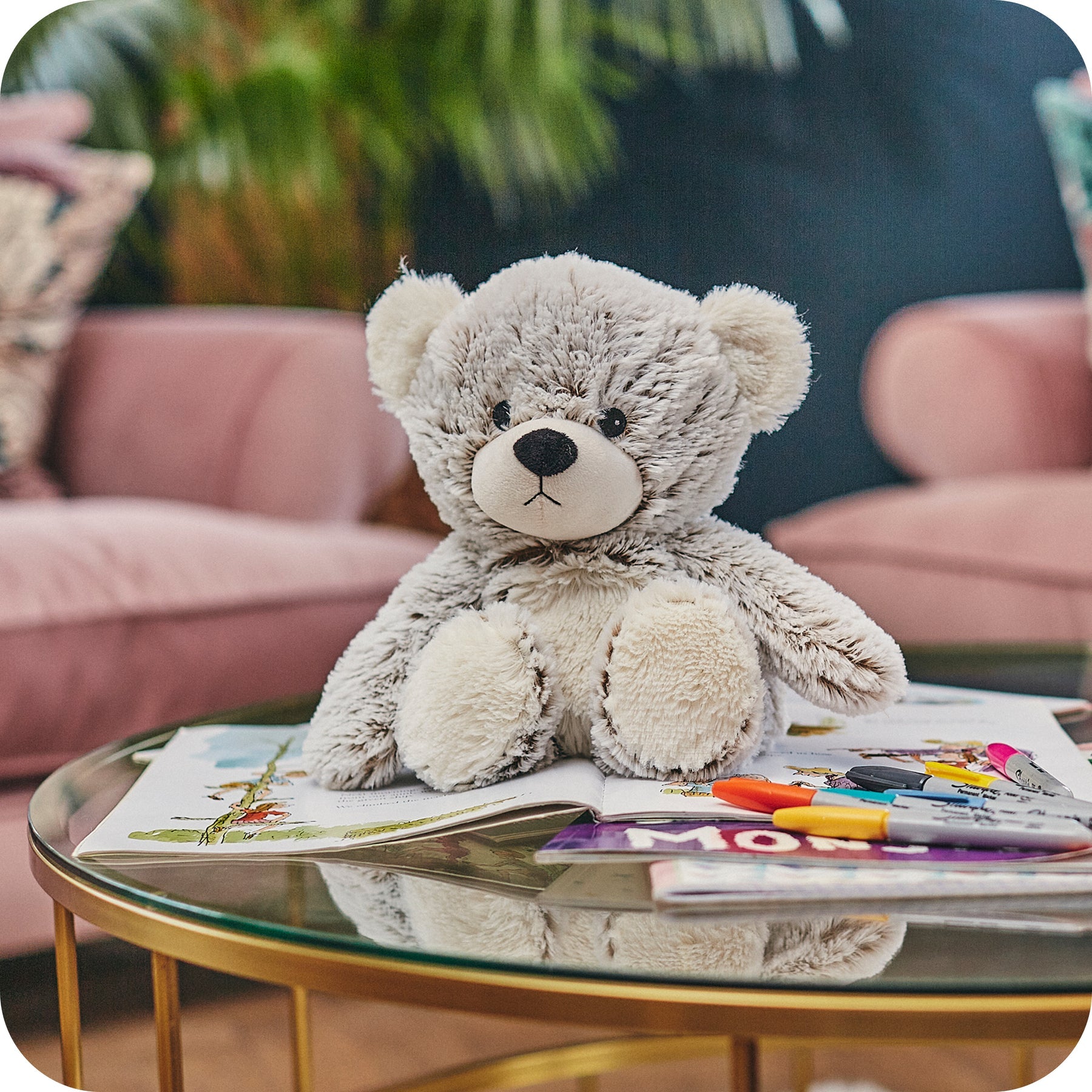 Warmies - Marshmallow Bear Microwaveable Lavender Scented Heating Toy 13" 8