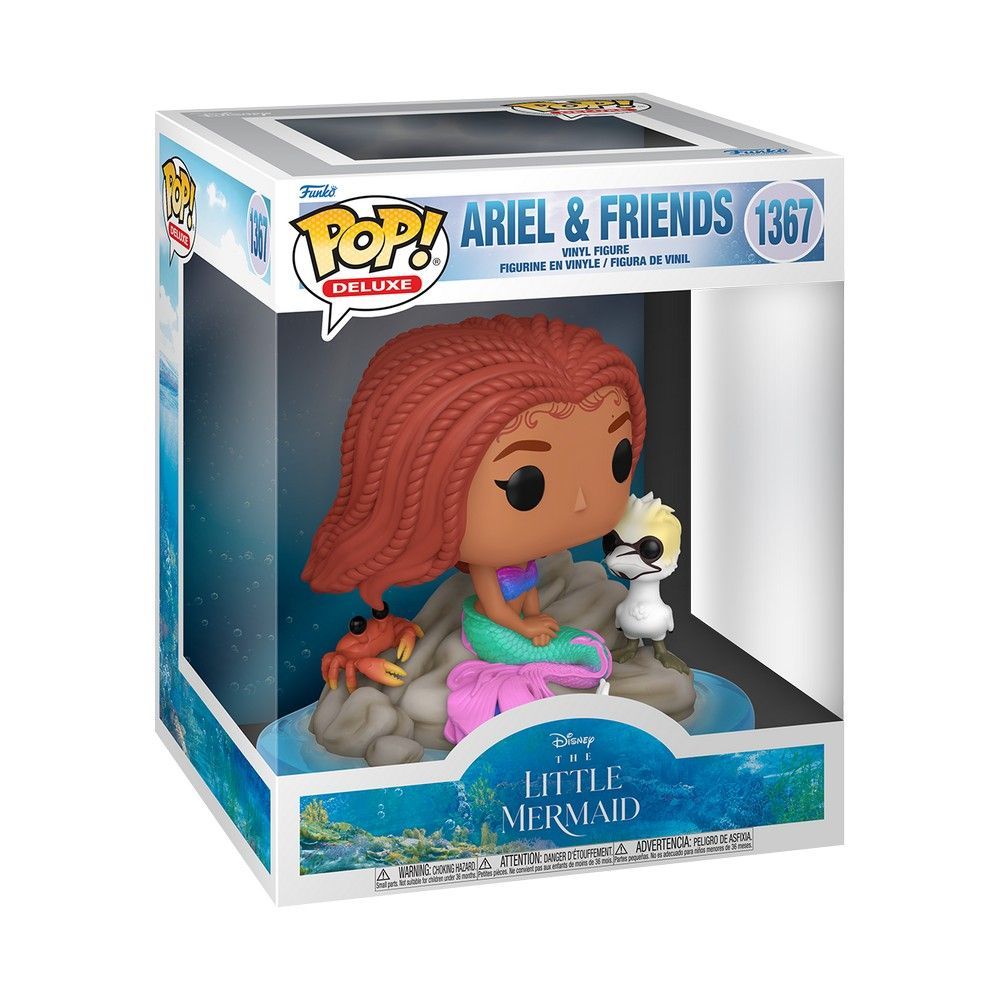 Disney - Die kleine Meerjungfrau, Ariel &amp; Freunde Funko 70731 Pop! Deluxe-Vinyl 