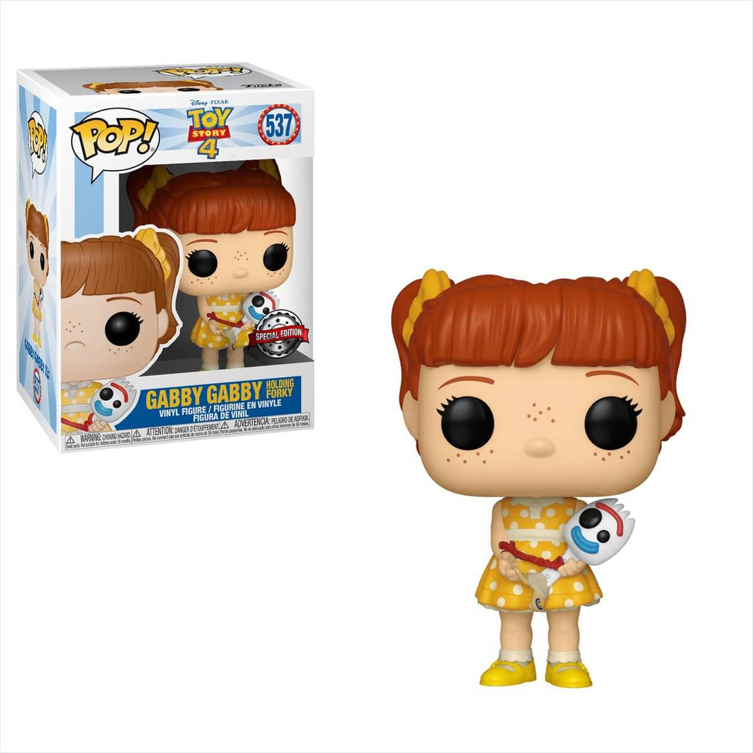 Disney Gabby Gabby (hält Forky) Exklusive Funko 39764 Pop! Vinyl #537