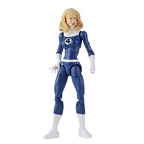 Hasbro Marvel Legends Series Retro Fantastic Four Marvel's Invisible Woman 6-inc