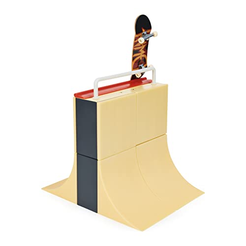 Tech Deck, Big Vert Wall X-Connect Park Creator, anpassbares und baubares Rampenset mit exklusivem Fingerbrett, Kinderspielzeug für Jungen und Mädchen ab 6 Jahren