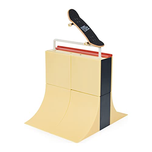 Tech Deck, Big Vert Wall X-Connect Park Creator, anpassbares und baubares Rampenset mit exklusivem Fingerbrett, Kinderspielzeug für Jungen und Mädchen ab 6 Jahren