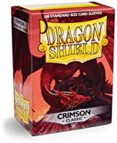 Dragon Shield – klassische Standard-Hüllen, 100 Stück – Crimson, ART10021