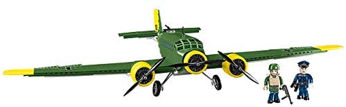 COBI 5710 Junkers JU 52/3M Bausteine, Grün, Gelb