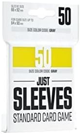 GGX10009 - Just Sleeves - Standard Card Game, Yellow (50 Sleeves)