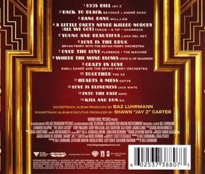 The Great Gatsby (2013) - Audio CD