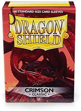Dragon Shield – klassische Standard-Hüllen, 100 Stück – Crimson, ART10021