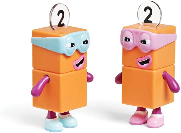 Learning Resources HM95355-UK Numberblock Four and The Terrible Twos, Einheitsgröße