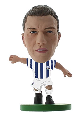 SoccerStarz SOC716 Classic West Brom Craig Gardner Heimtrikot