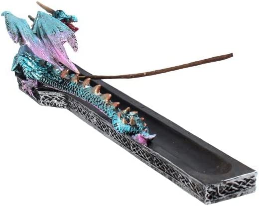 Nemesis Now Incense Guardian Räuchergefäß, 10 cm, Blau