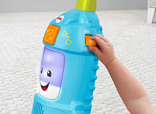 Fisher-Price Laugh & Learn Light-up Learning Vacuum - Educational Push Toy for Toddlers 1-3 Years 5