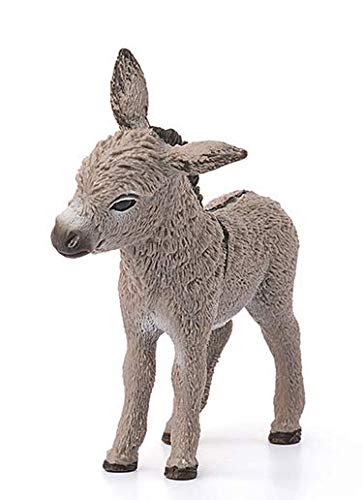 Schleich Donkey Foal 13746 - Individually Hand Painted Figure for Imaginative Play 5