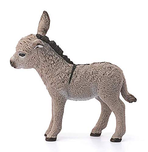 Schleich Donkey Foal 13746 - Individually Hand Painted Figure for Imaginative Play 3