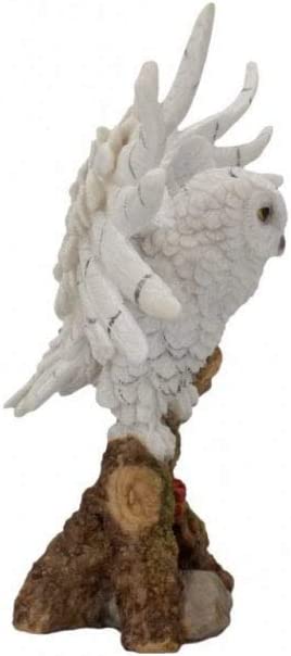 Nemesis Now Snowy Rest Figur, 30 cm, Weiß
