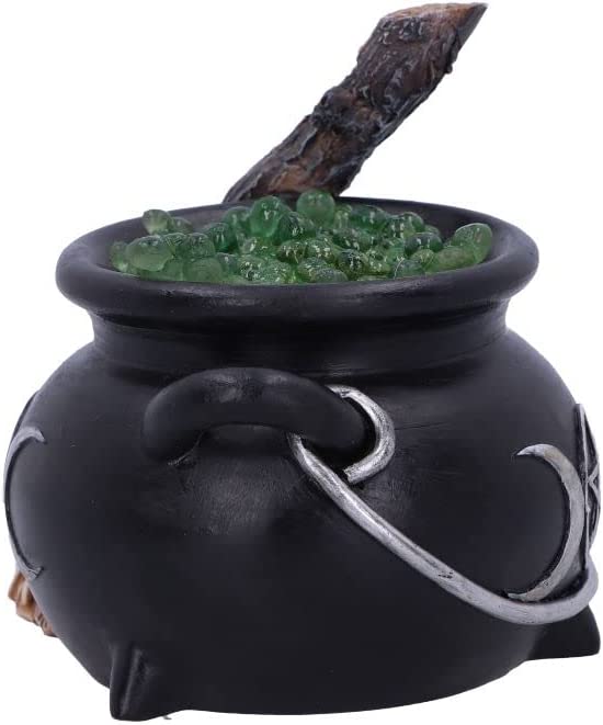 Nemesis Now Bubbling Cauldron 14,5 cm, Schwarz