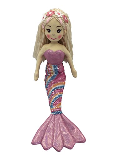 AB Gee 362 C6042 Joanne Rag Meerjungfrau Puppe Plüschtier, 45 cm