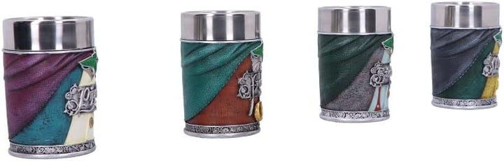 Nemesis Now offiziell lizenziertes Herr der Ringe-Hobbit-Schnapsglas-Set, Multi C